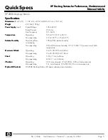 Preview for 5 page of HP 2008 120W Docking Station Specification