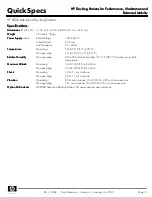 Preview for 9 page of HP 2008 120W Docking Station Specification