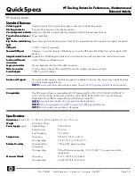 Preview for 12 page of HP 2008 120W Docking Station Specification