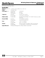 Preview for 17 page of HP 2008 120W Docking Station Specification