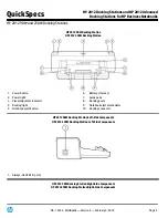 Preview for 2 page of HP 2012 120W Advanced Docking Station Specification