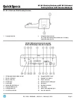 Preview for 3 page of HP 2012 120W Advanced Docking Station Specification