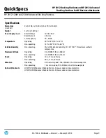 Preview for 9 page of HP 2012 120W Advanced Docking Station Specification