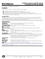 Предварительный просмотр 4 страницы HP 2012 Quickspecs