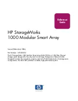 Preview for 1 page of HP 201723-B21 - HP StorageWorks Modular SAN Array 1000 Hard Drive Reference Manual