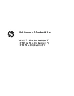 HP 205 G1 Maintenance & Service Manual preview