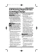 Preview for 2 page of HP 20598 Operating Instructions And Parts Manual