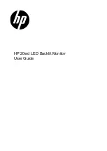 HP 20wd User Manual preview