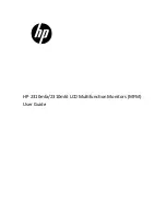 HP 2310mfa User Manual предпросмотр