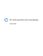 HP 2310t User Manual preview