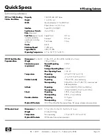 Preview for 21 page of HP 2400 Series Quickspecs