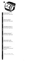 Preview for 12 page of HP 2500 - Color LaserJet Laser Printer Installation Manual