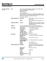 Preview for 9 page of HP 2520 Series Quickspecs