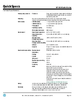 Preview for 12 page of HP 2520 Series Quickspecs