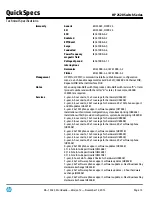 Preview for 13 page of HP 2520 Series Quickspecs