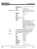 Preview for 15 page of HP 2520 Series Quickspecs