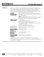 Preview for 6 page of HP 2530p - EliteBook - Core 2 Duo 2.13 GHz Specifications