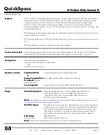 Preview for 7 page of HP 2530p - EliteBook - Core 2 Duo 2.13 GHz Specifications