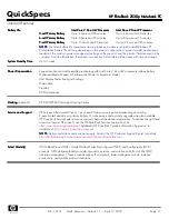 Preview for 11 page of HP 2530p - EliteBook - Core 2 Duo 2.13 GHz Specifications