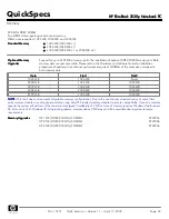 Preview for 22 page of HP 2530p - EliteBook - Core 2 Duo 2.13 GHz Specifications