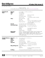 Preview for 25 page of HP 2530p - EliteBook - Core 2 Duo 2.13 GHz Specifications