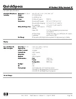 Preview for 26 page of HP 2530p - EliteBook - Core 2 Duo 2.13 GHz Specifications