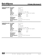 Preview for 27 page of HP 2530p - EliteBook - Core 2 Duo 2.13 GHz Specifications