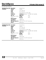 Preview for 28 page of HP 2530p - EliteBook - Core 2 Duo 2.13 GHz Specifications