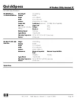 Preview for 30 page of HP 2530p - EliteBook - Core 2 Duo 2.13 GHz Specifications