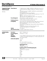 Preview for 33 page of HP 2530p - EliteBook - Core 2 Duo 2.13 GHz Specifications