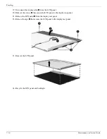 Preview for 120 page of HP 2730p - EliteBook - Core 2 Duo 1.86 GHz Maintenance And Service Manual