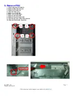 Preview for 7 page of HP 280 G1 ST Business Product End-Of-Life Disassembly Instructions