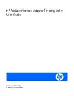 Preview for 1 page of HP 289166-40B User Manual