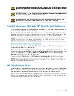 Preview for 35 page of HP 300-1020 - TouchSmart - Desktop PC User Manual