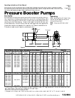 HP 306 Operating Instructions And Parts Manual preview