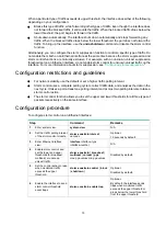 Preview for 22 page of HP 3100 Series Configuration Manual