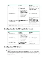 Preview for 206 page of HP 3100 Series Configuration Manual