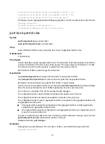 Предварительный просмотр 158 страницы HP 3100 v2 Series Command Reference Manual