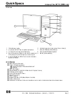 Preview for 1 page of HP 315eu - Microtower PC Specifications