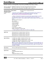 Preview for 2 page of HP 315eu - Microtower PC Specifications