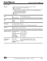 Preview for 4 page of HP 315eu - Microtower PC Specifications