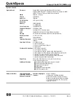 Preview for 6 page of HP 315eu - Microtower PC Specifications