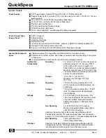 Preview for 7 page of HP 315eu - Microtower PC Specifications