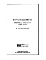 HP 330 Service Handbook preview