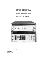 Предварительный просмотр 1 страницы HP 3330B Software Manual