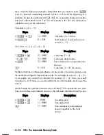 Preview for 52 page of HP 33S User Manual