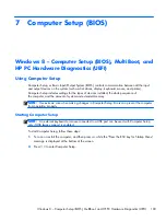 Предварительный просмотр 113 страницы HP 350 G1 Maintenance And Service Manual