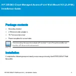 Preview for 3 page of HP 355 Installation Manual