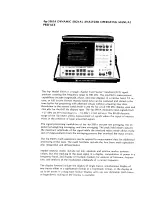 Preview for 8 page of HP 3561a Operating Manual