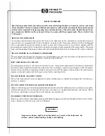 Предварительный просмотр 3 страницы HP 3562A Service Manual